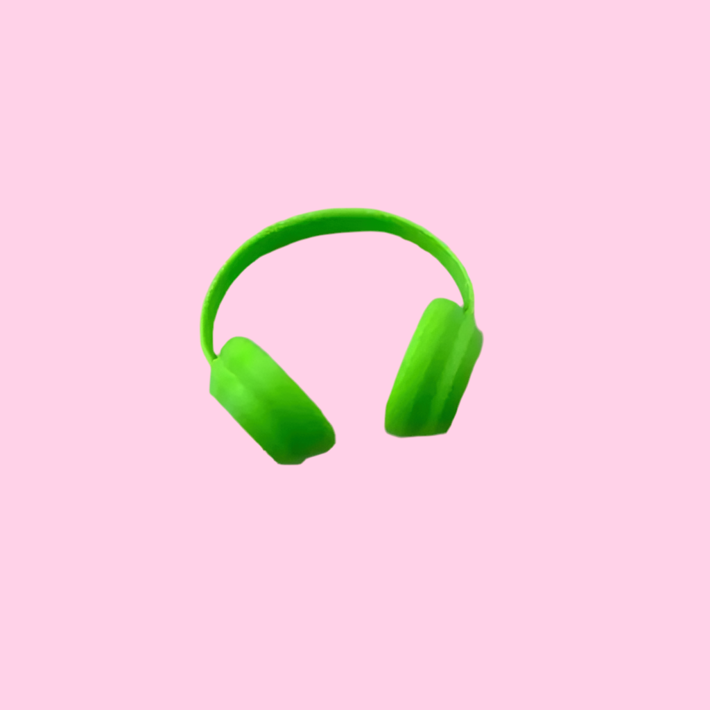 Labubu Vibes Kit – Cute Headphones and Round Glasses