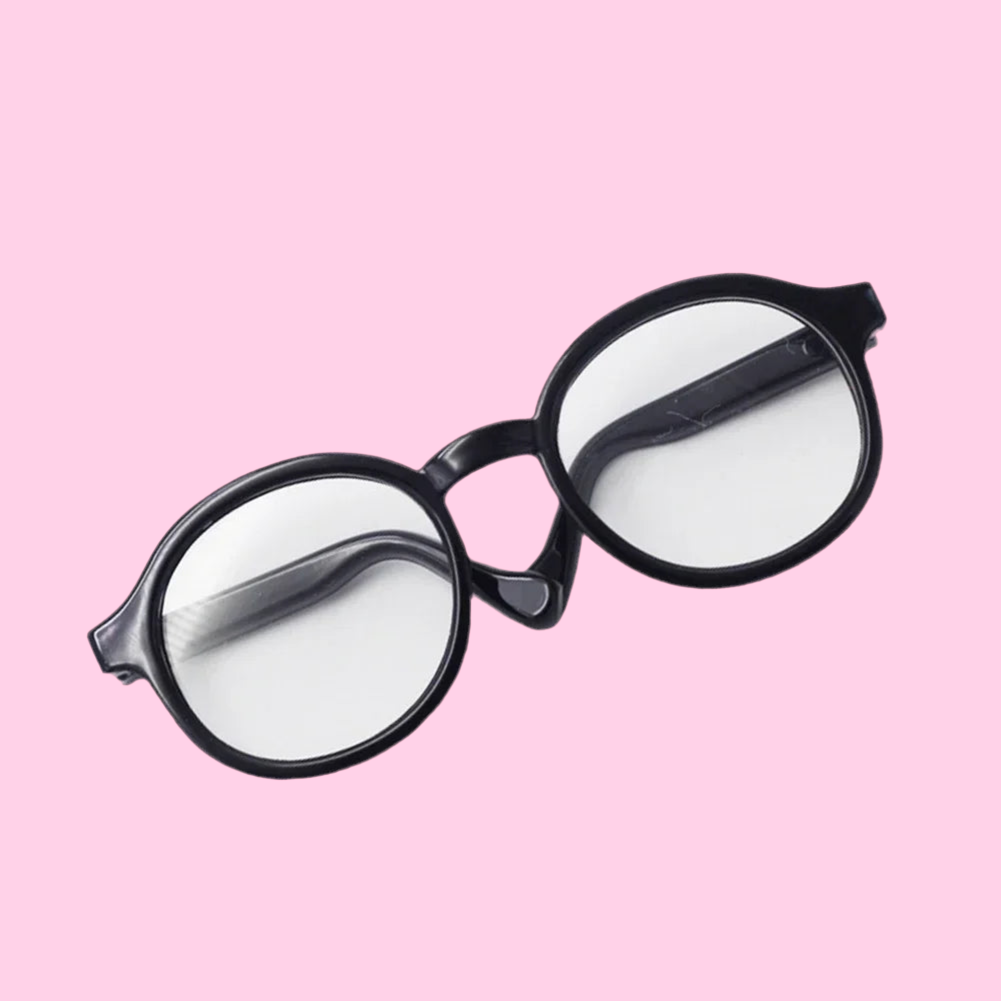 Labubu Vibes Kit – Cute Headphones and Round Glasses