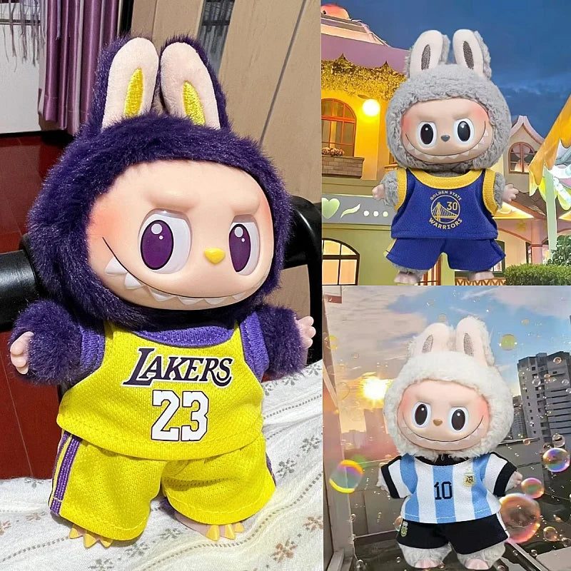 MiniHoop Squad – Basketball Outfits for Labubu