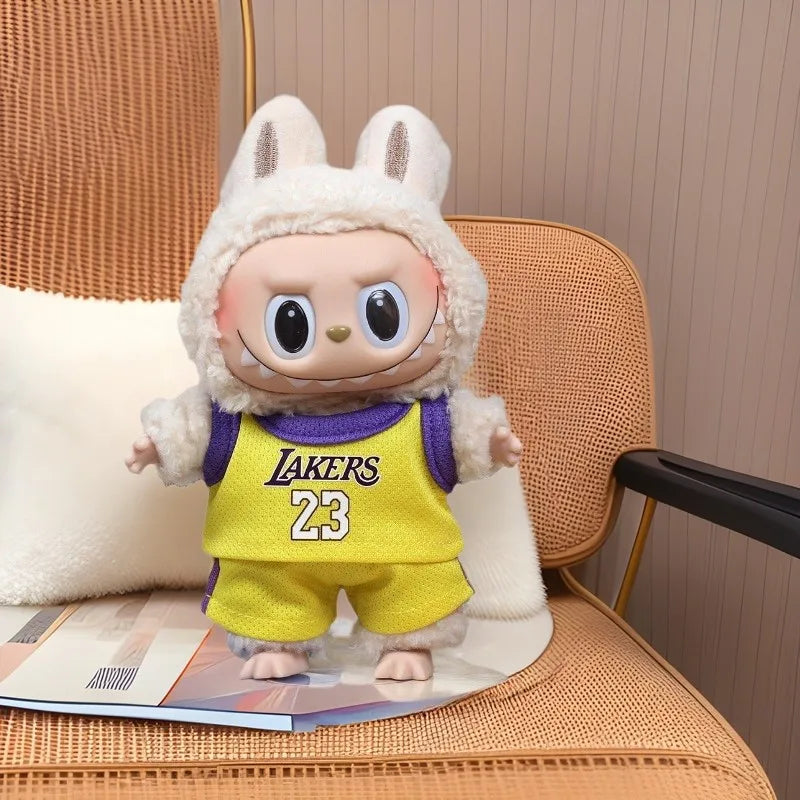 MiniHoop Squad – Basketball Outfits for Labubu